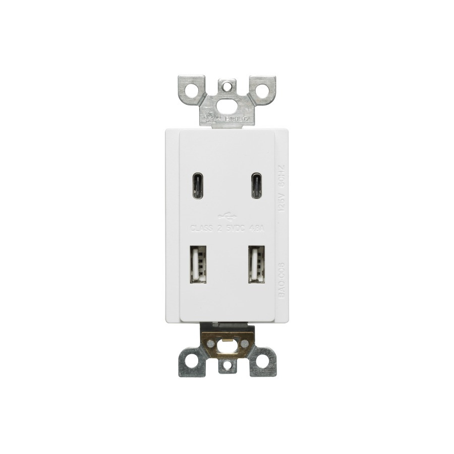 BAO-006 USB Outlet With 2 Type A+2 Type C
