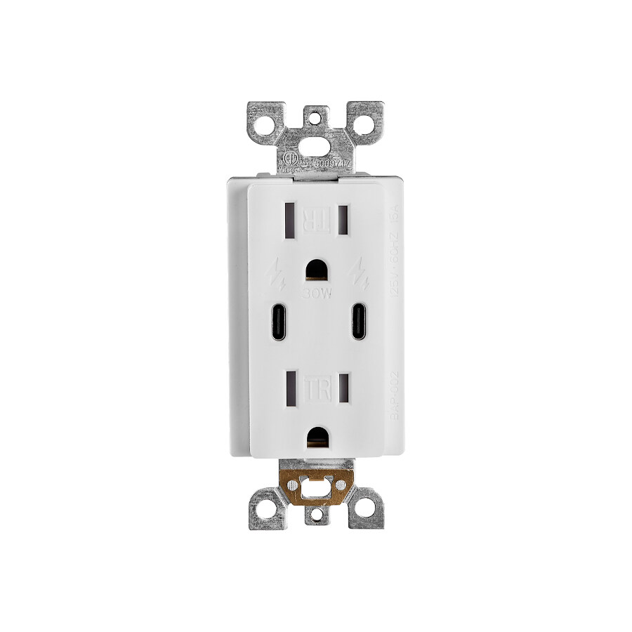 BAP-001 30W USB Outlet With 2 Type C