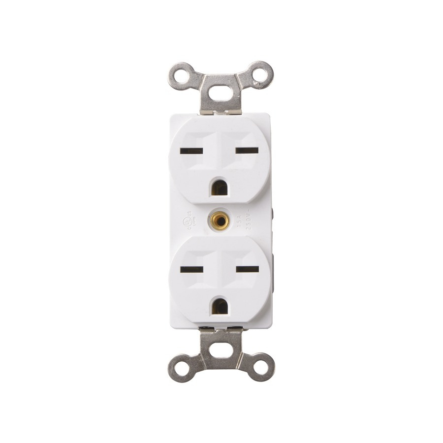 BAS-011 15A Duplex Receptacle
