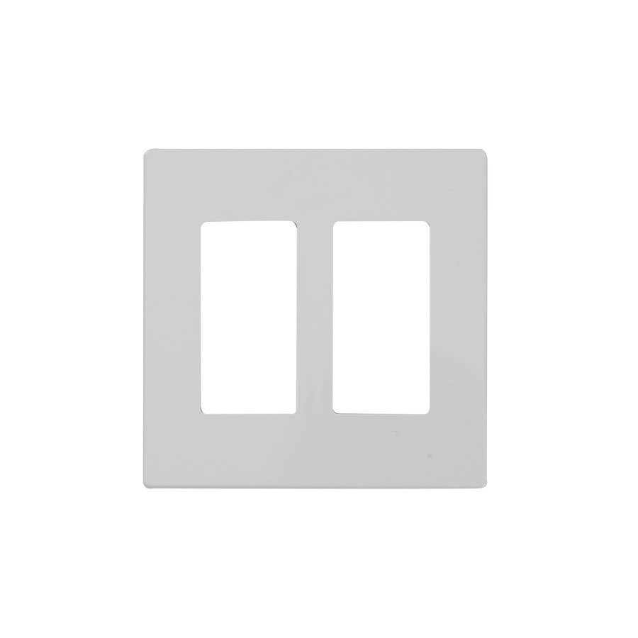 YGC-004-NS 2 Gang Screwless Wall Plate
