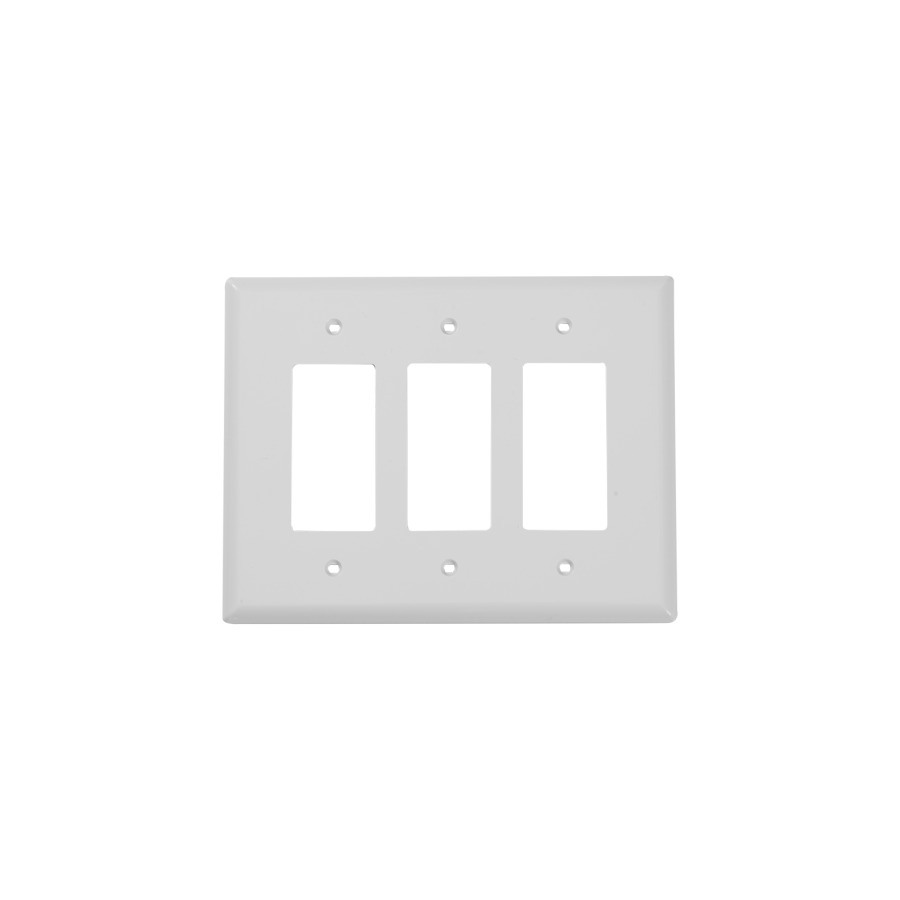 YGC-005D 3 Gang Wall Plate
