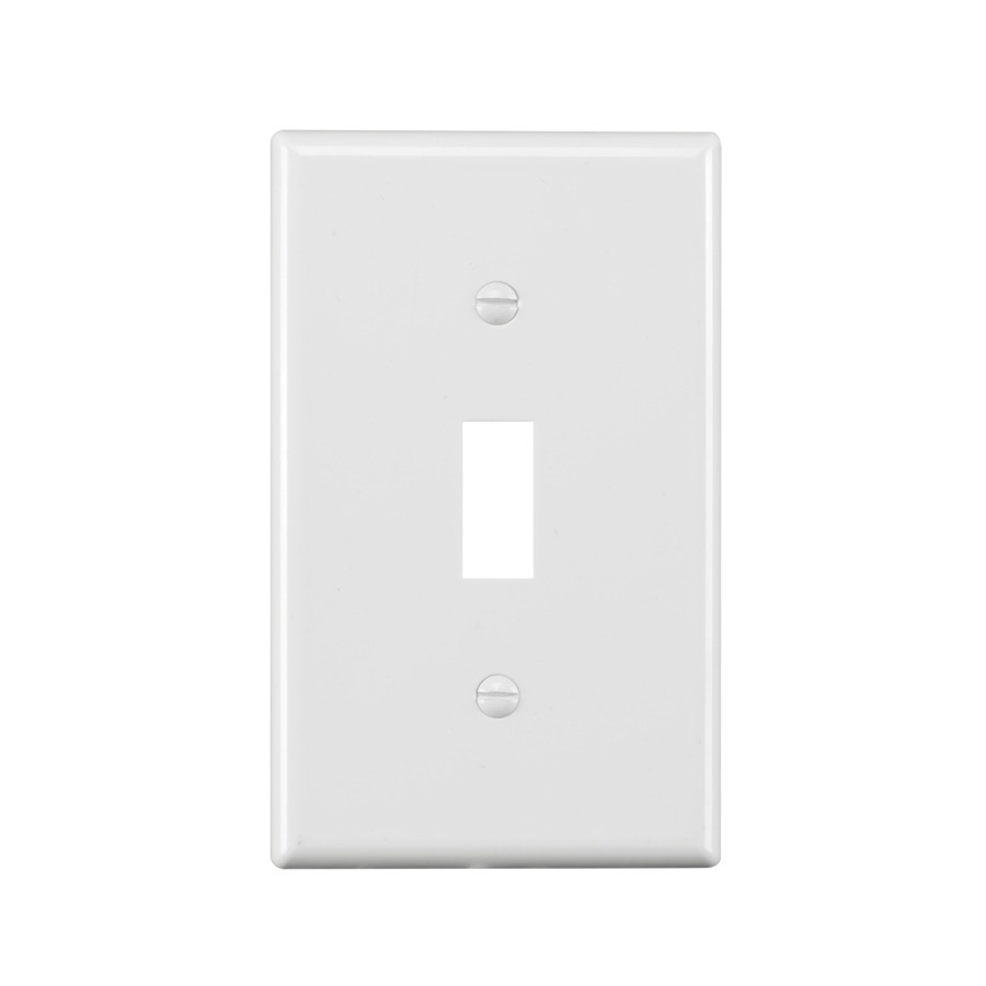 YGC-011 1 Gang Wall Plate For Toggle Switch