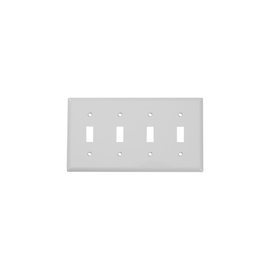 YGC-023 4 Gang Wall Plate For Toggle Switch