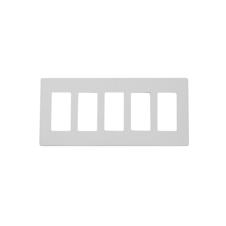 YGC-039 5 Gang Screwless Wall Plate